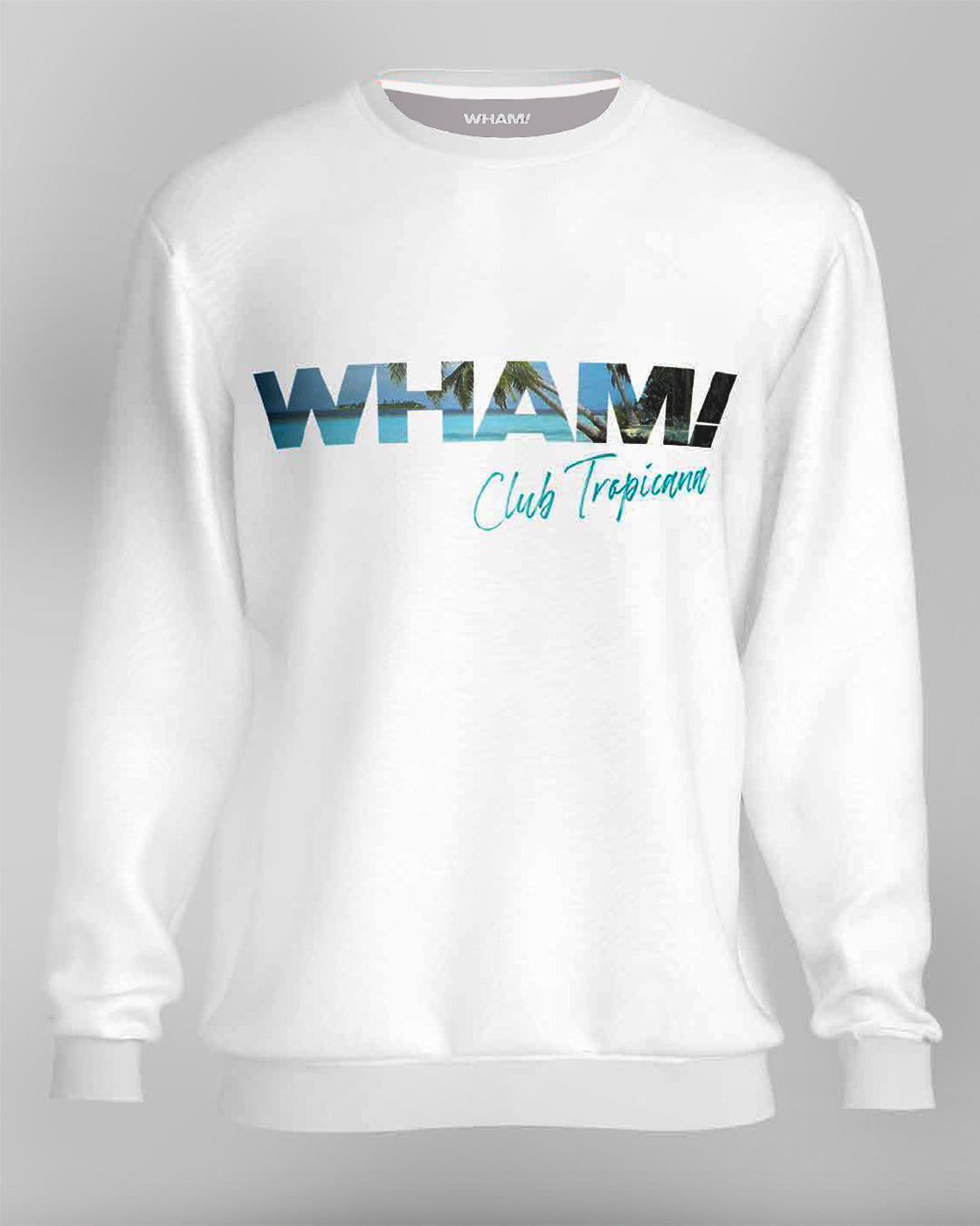 NEW & EXCLUSIVE White Club Tropicana Sweatshirt