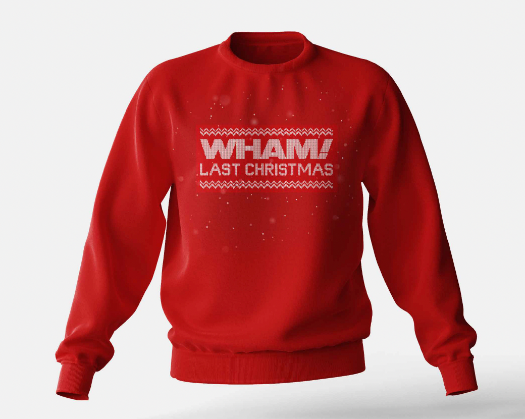 Last Christmas Red Sweatshirt Official Store Wham.World