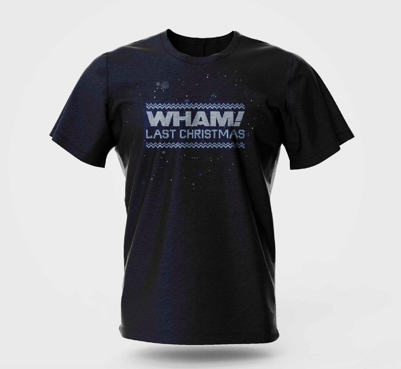 Asos Wham Last Christmas Tshirt Last Christmas Navy T-shirt